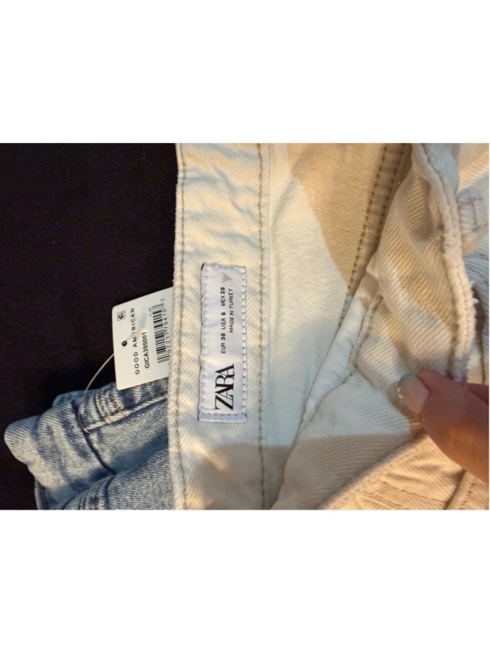 NWT Women’s Jeans Bundle Size 28 6 Good American Lucky Brand Zara Vervet - Picture 6 of 12